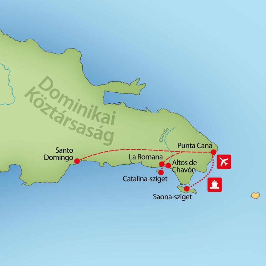 Dominikai körutazás fotó