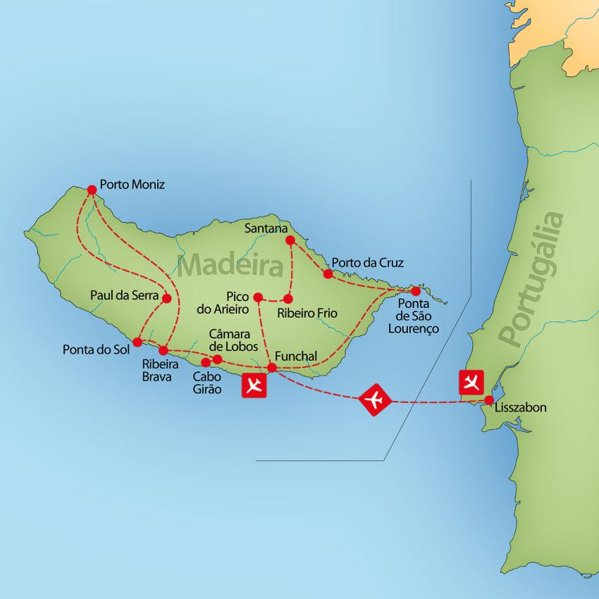 Lisszabon és Madeira körutazás fotó